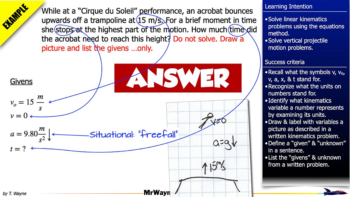 003 Kinematics Problem Solving w-vectors 2026.010