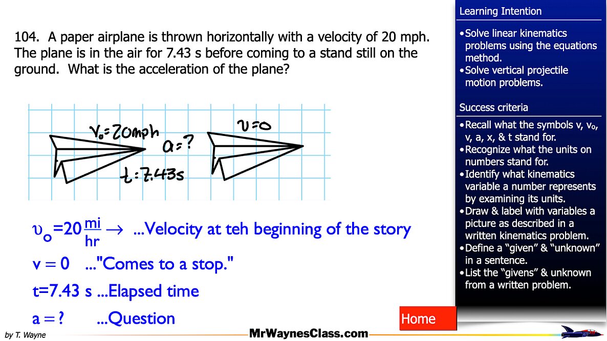 003 Kinematics Problem Solving w-vectors 2026.025