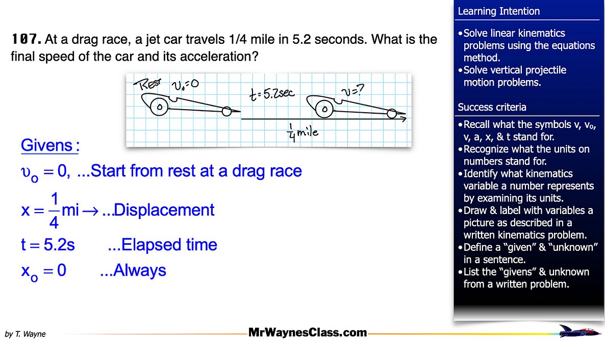 003 Kinematics Problem Solving w-vectors 2026.028