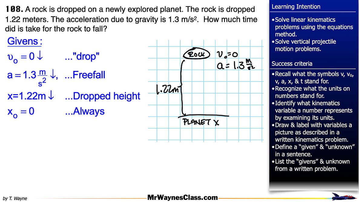 003 Kinematics Problem Solving w-vectors 2026.029