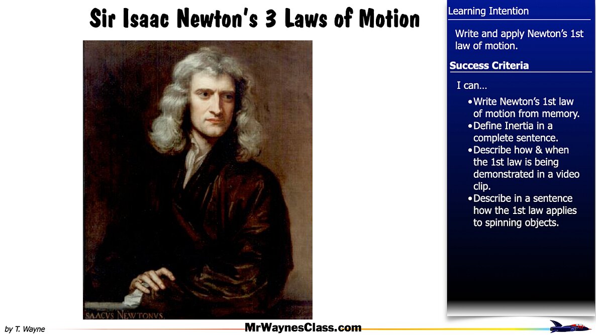 01 Newton's Laws 1st Law 2026.002