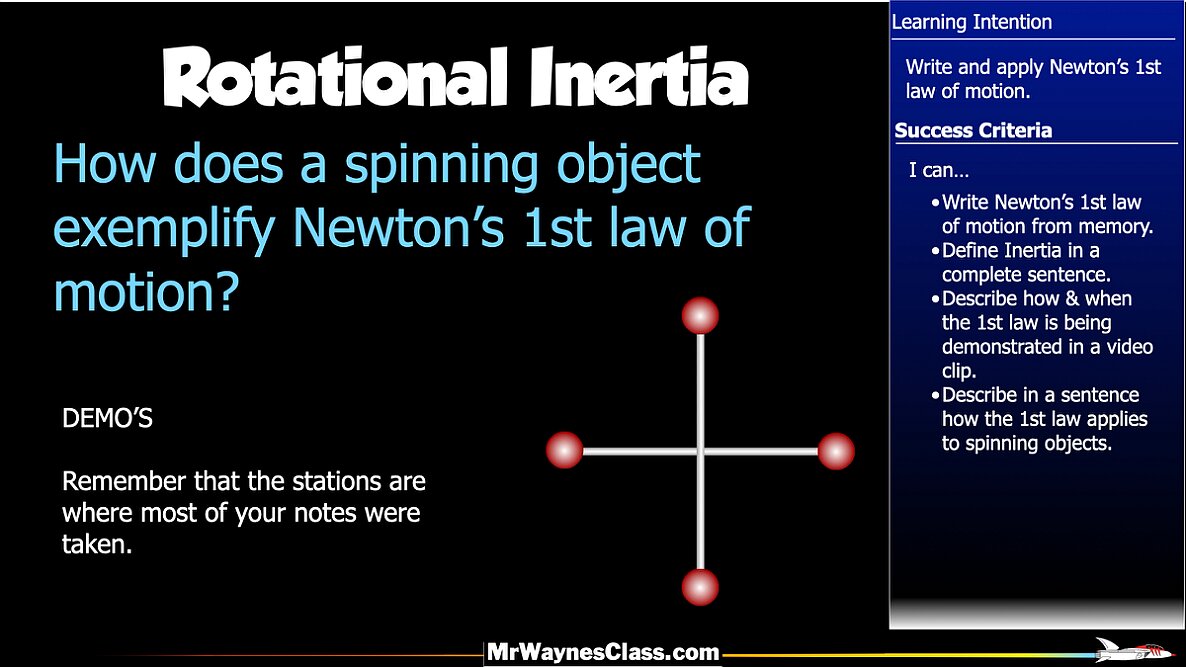 01 Newton's Laws 1st Law 2026.032