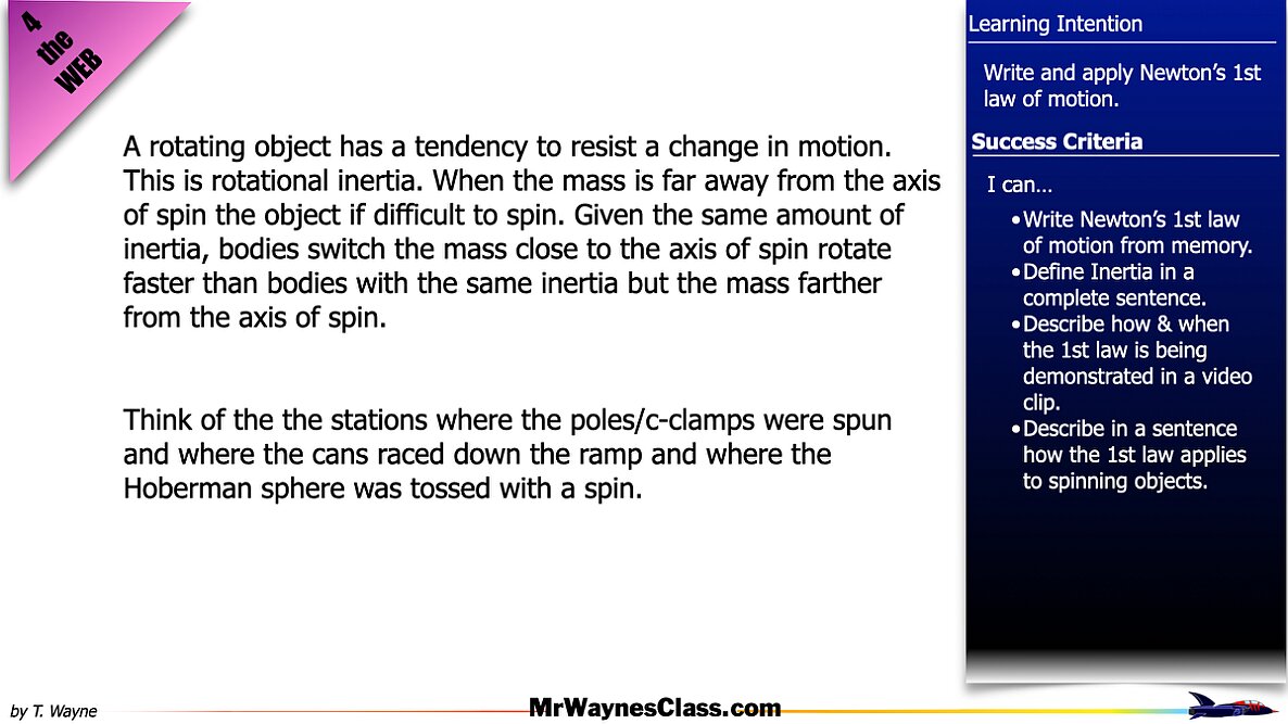 01 Newton's Laws 1st Law 2026.033