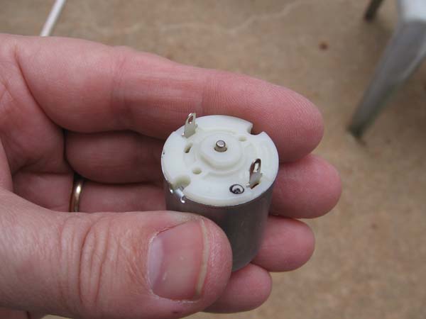 Motor showing dot on#30010