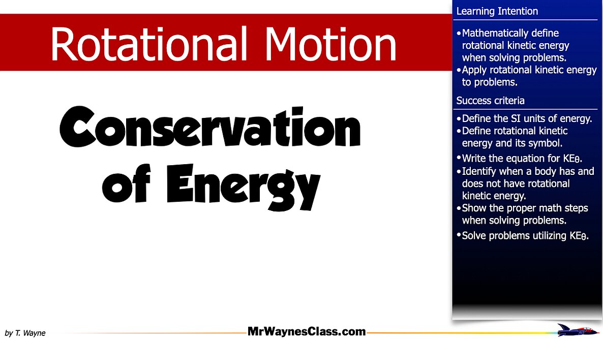 001 Rotational Motion Energy 2026.001