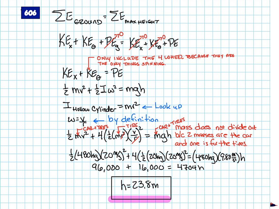 Rotational Energy and Momentum Answers.010