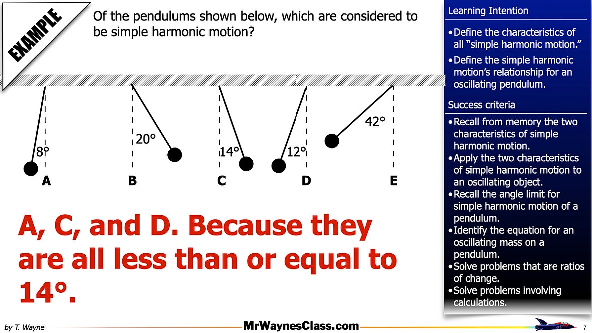 02 Simple Harmonic Motion -Pendulum.007