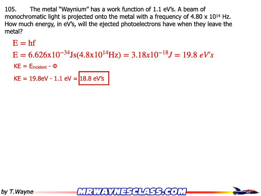 Modern Physics Problem Solutions.005