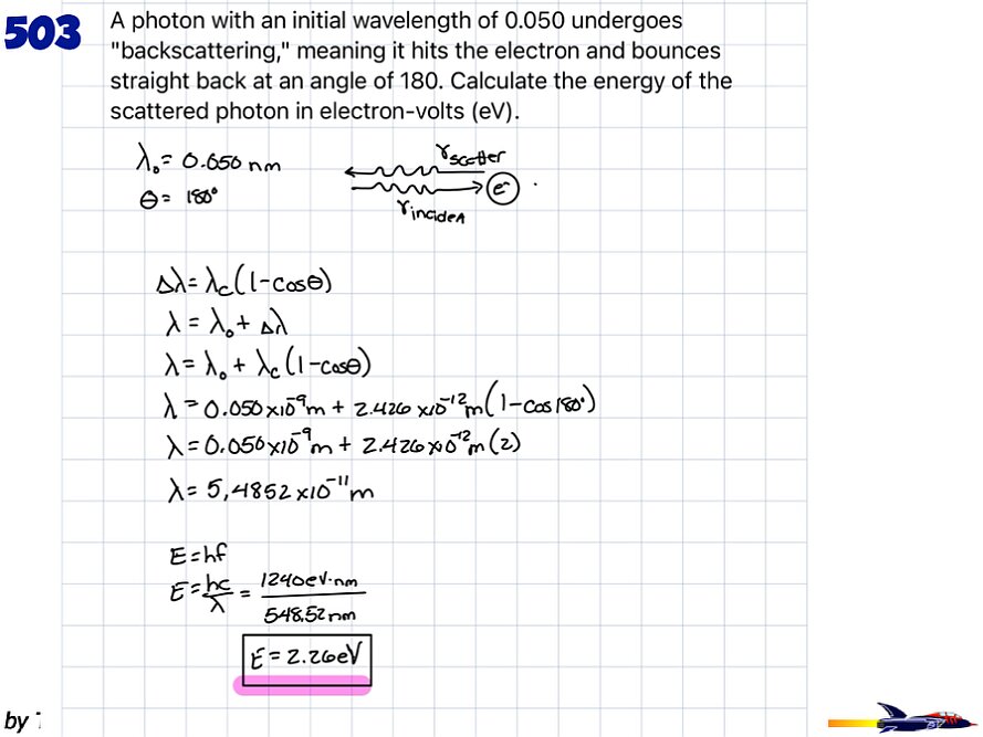 Modern Physics Problem Solutions.034