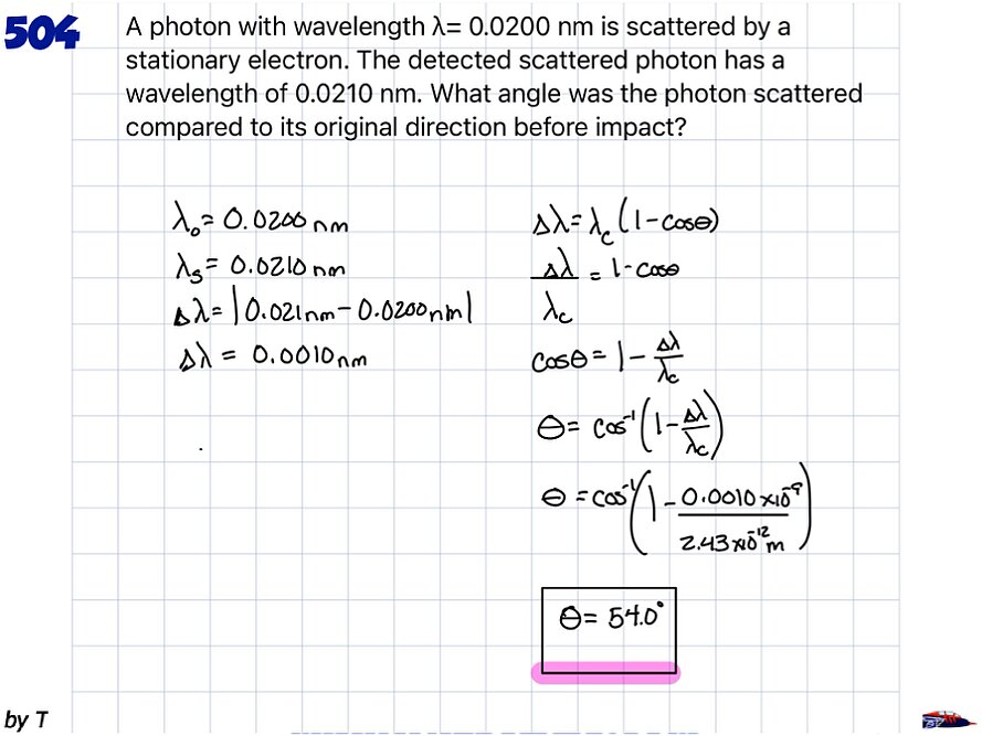 Modern Physics Problem Solutions.035