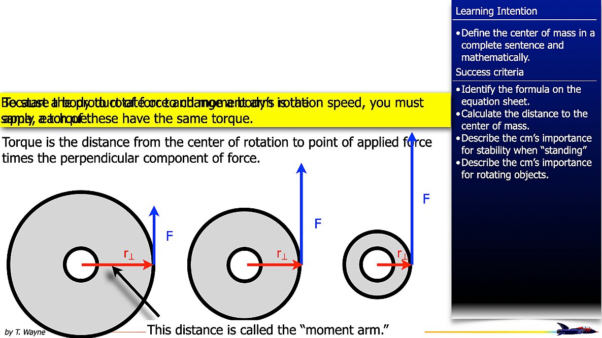 005 Torque for rotational motion.004