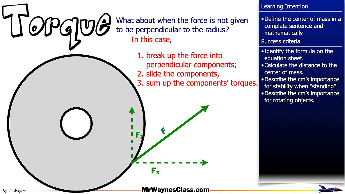 005 Torque for rotational motion.007