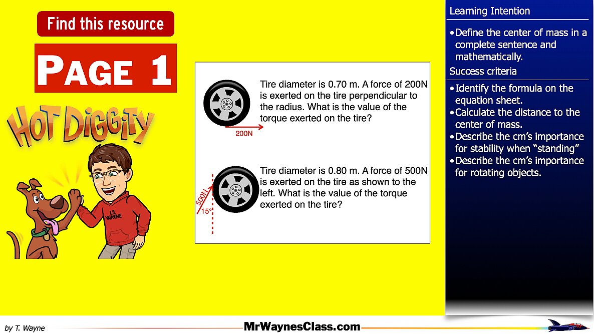 005 Torque for rotational motion.027