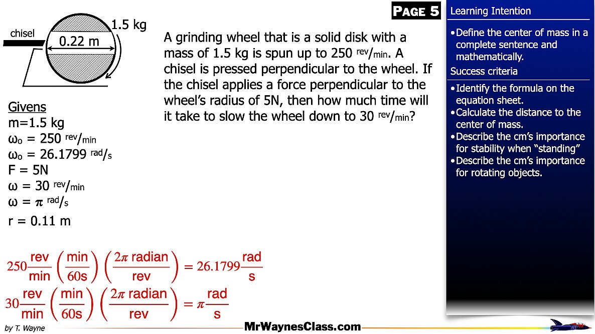 005 Torque for rotational motion.034