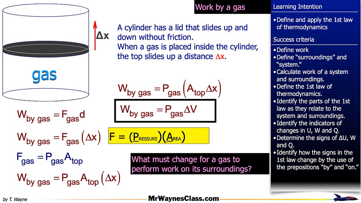 005 Thermo Work by a gasVersion 2025.010