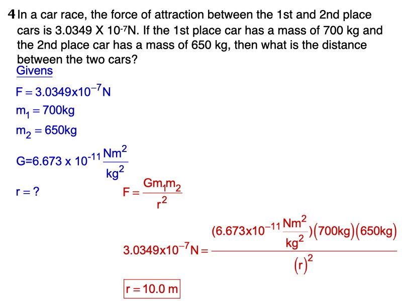 Univerisal Gravity answers.005