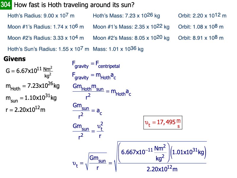 Univerisal Gravity answers.031