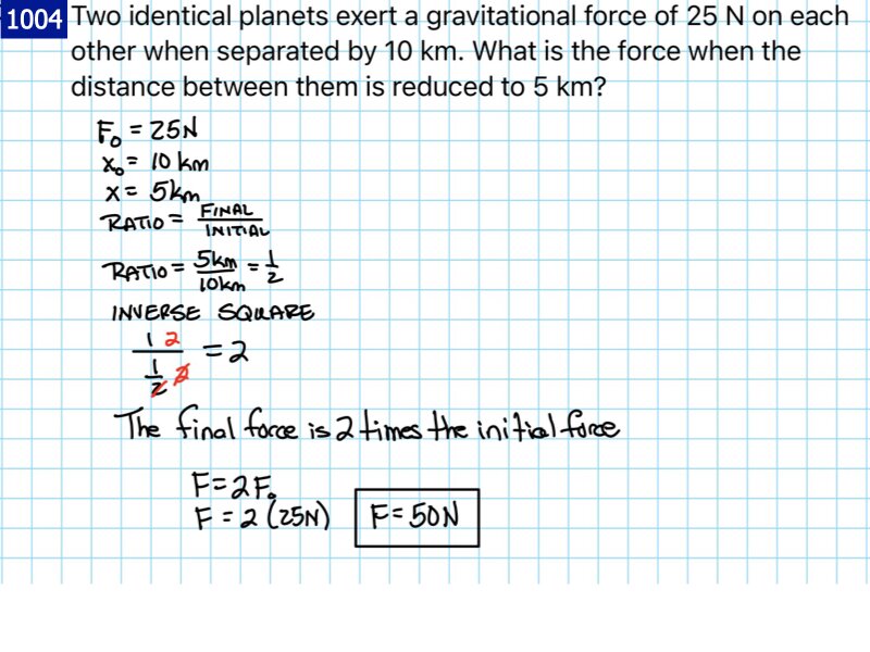 Univerisal Gravity answers.048