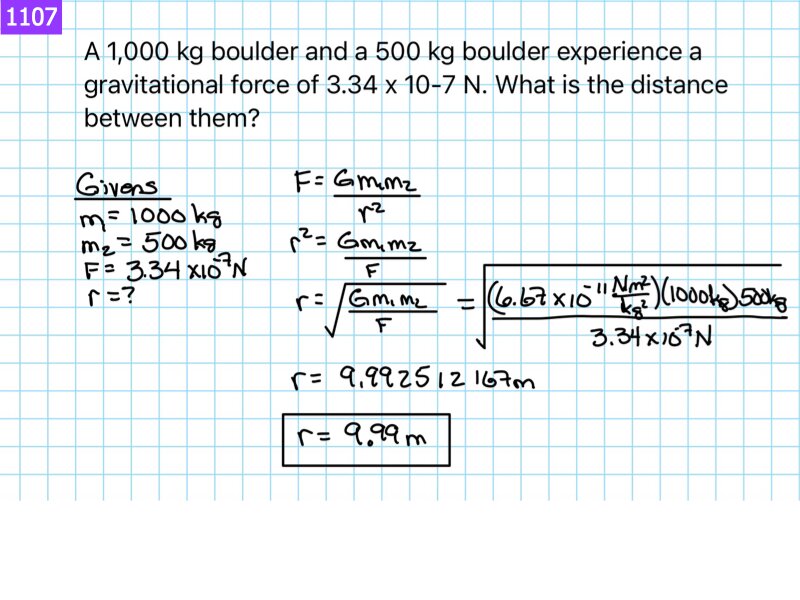Univerisal Gravity answers.061