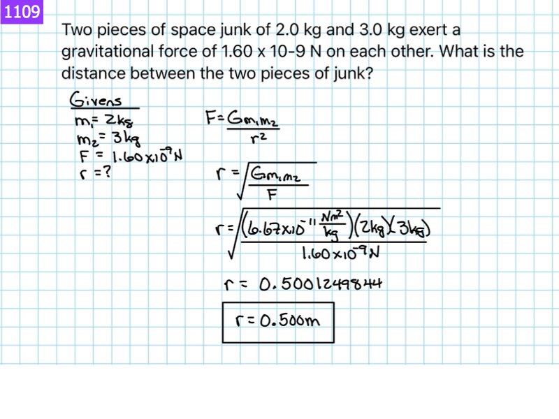Univerisal Gravity answers.063