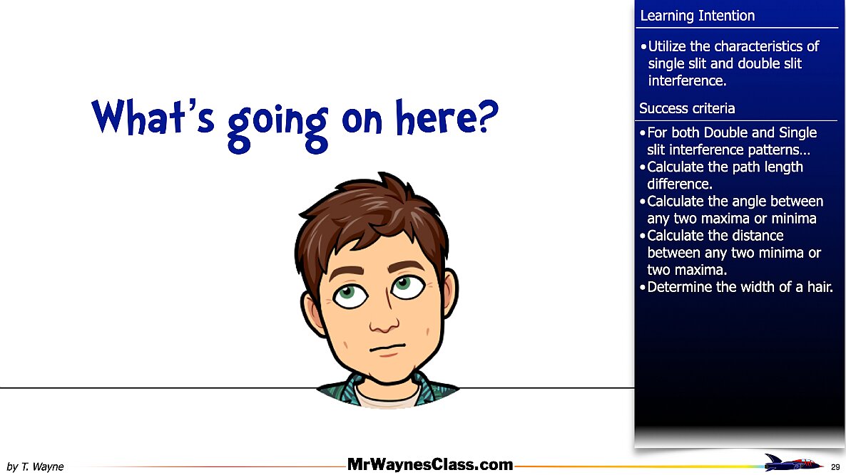 007 Wave - Interference Single Double Slit.029